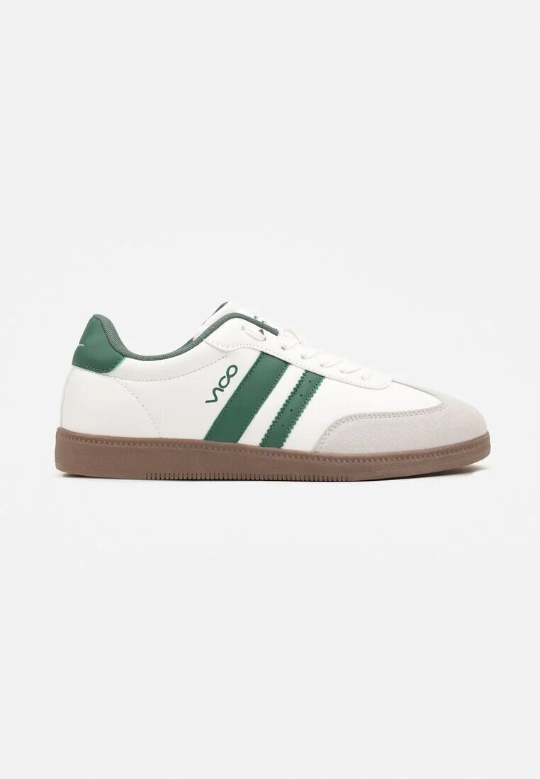  Pantofi sport adidași Alb și Verde cu inserții decorative Cesiyana