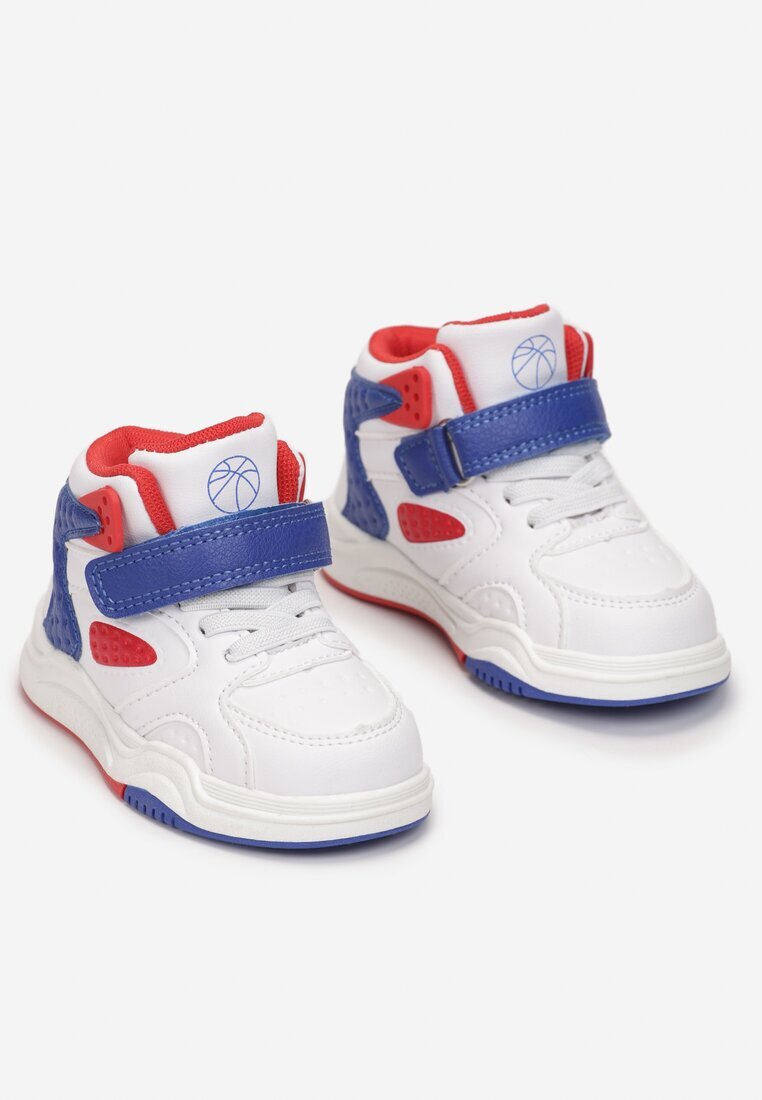  Pantofi sport Alb-Roșu cu scai Karly
