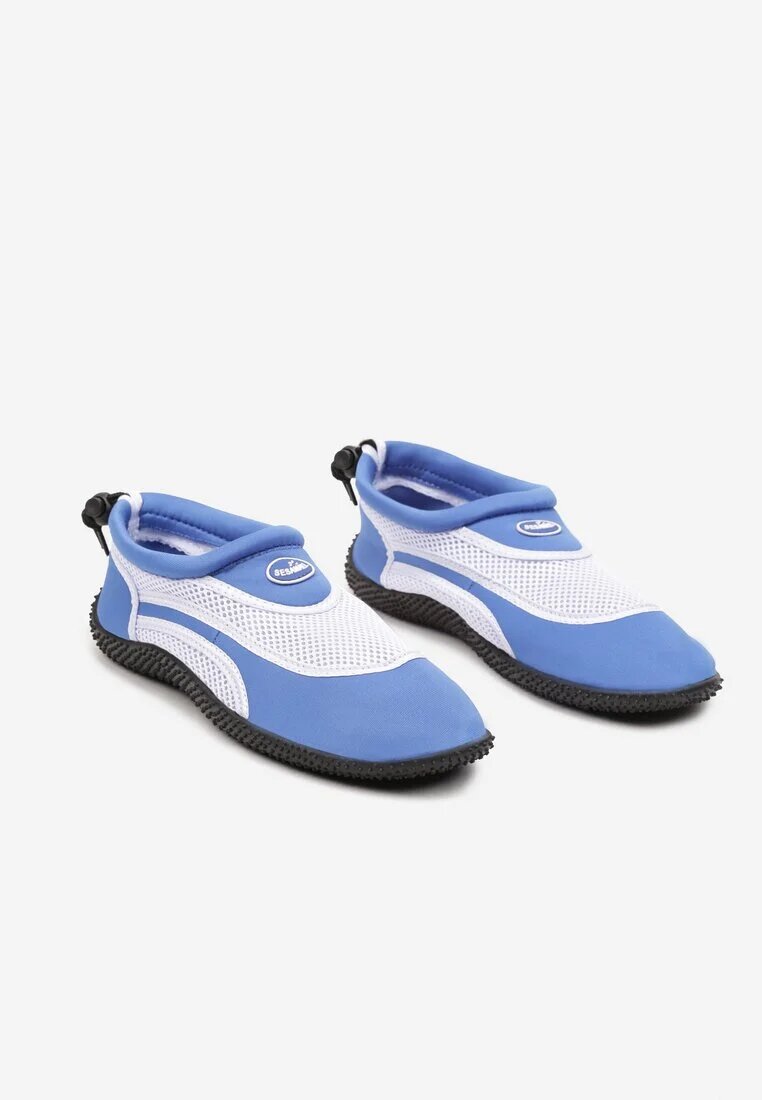  Pantofi sport Albaștri-Albi de apă cu plasă cu talpă flexibilă Camagia