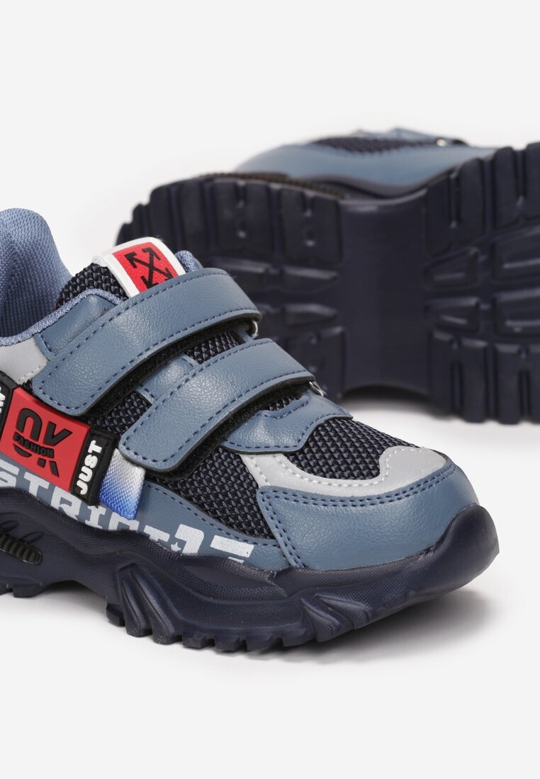  Pantofi Sport Albastri cu Branț din Piele Naturală Immo