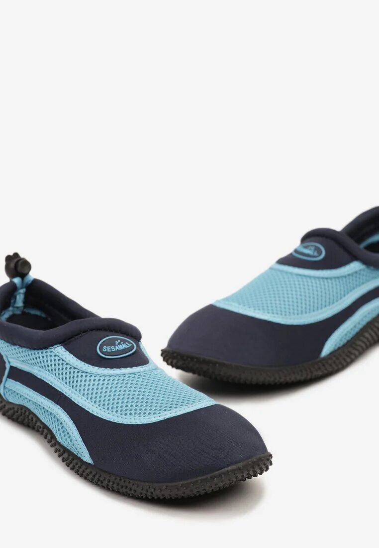  Pantofi Sport Bleumarin-Albastru pentru Apă cu Plasă și Talpă Flexibilă Camagia