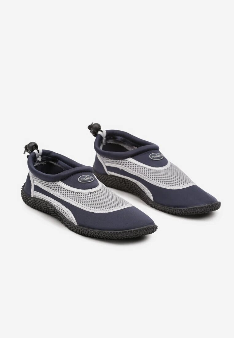  Pantofi Sport Bleumarin-Gri de Apă din Plasă cu Talpă Flexibilă Camagia