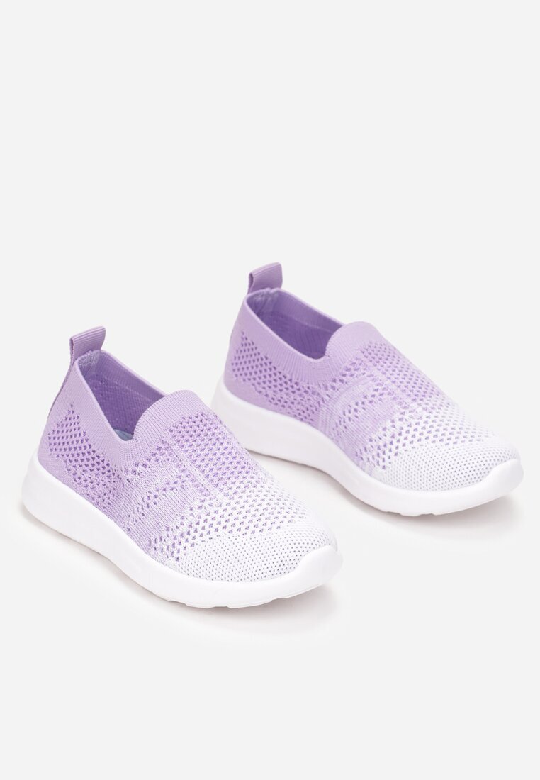  Pantofi Sport Mov Slip-on cu Perforații Kayliee