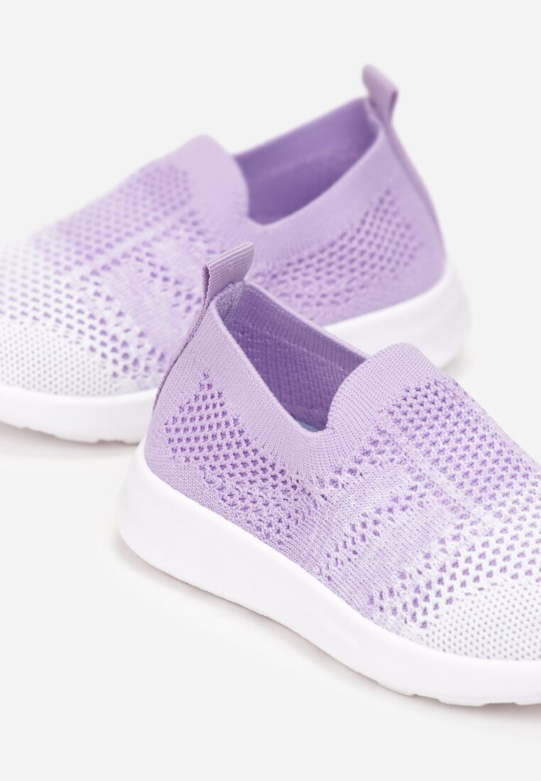  Pantofi Sport Mov Slip-on cu Perforații Kayliee