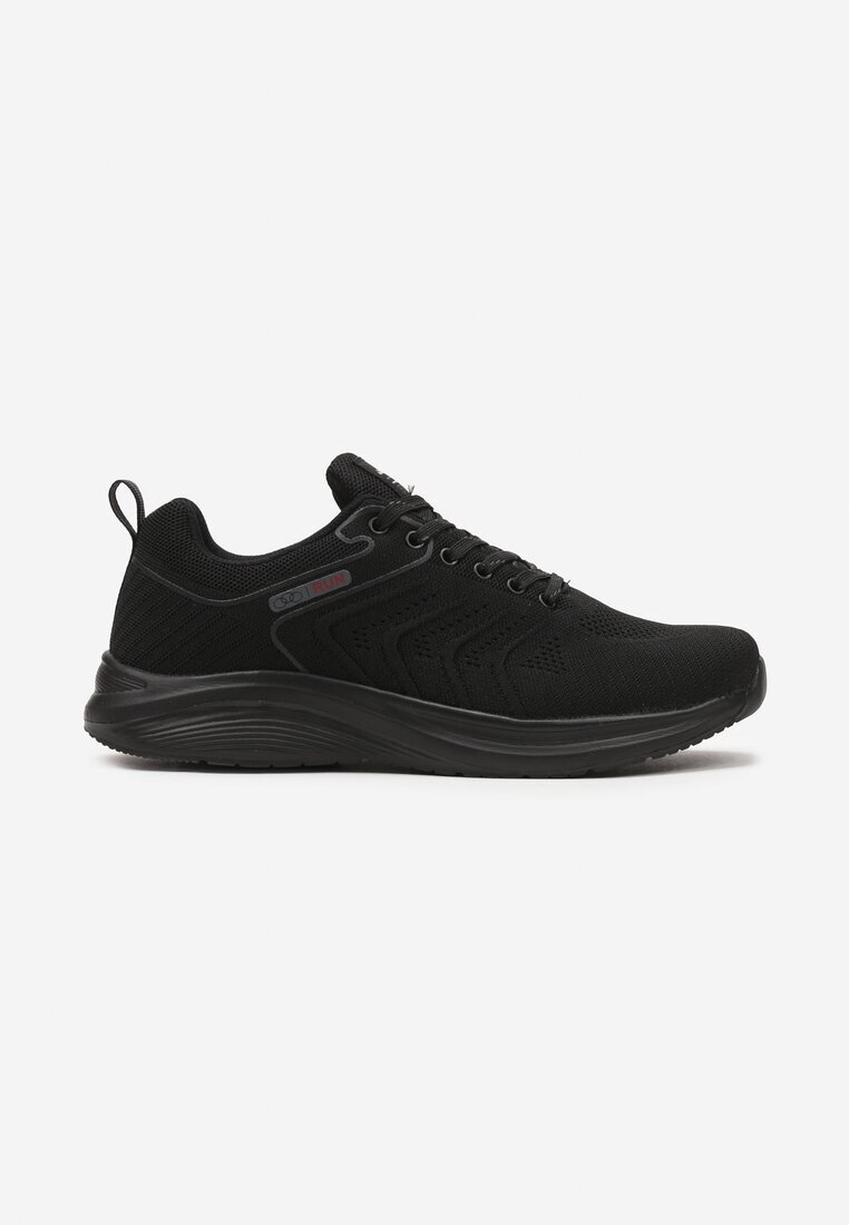  Pantofi Sport Negre Plate Clasice cu Șireturi Clarilla