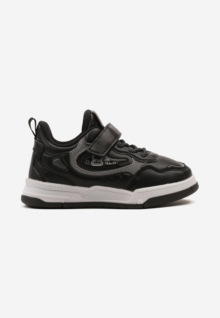  Pantofi Sport Negri cu închidere Velcro și șireturi decorative Lovira