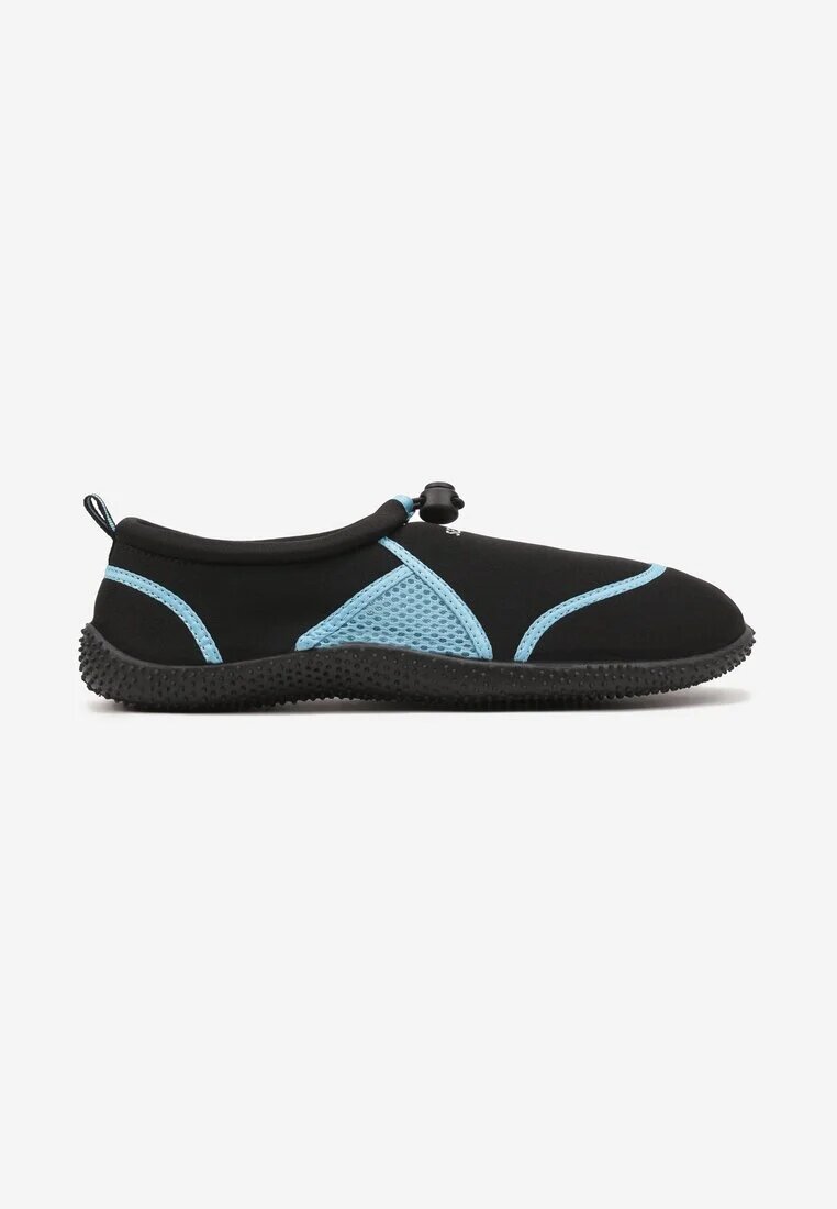  Pantofi sport Negru-Albastru din plasă slip-on cu carâmb elastic pentru sporturi acvatice Nelinda