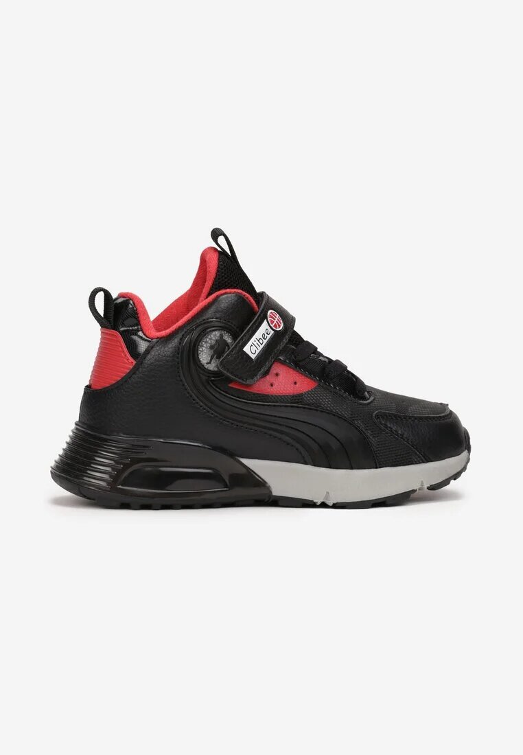  Pantofi sport Negru-Roșii cu scai Ciara