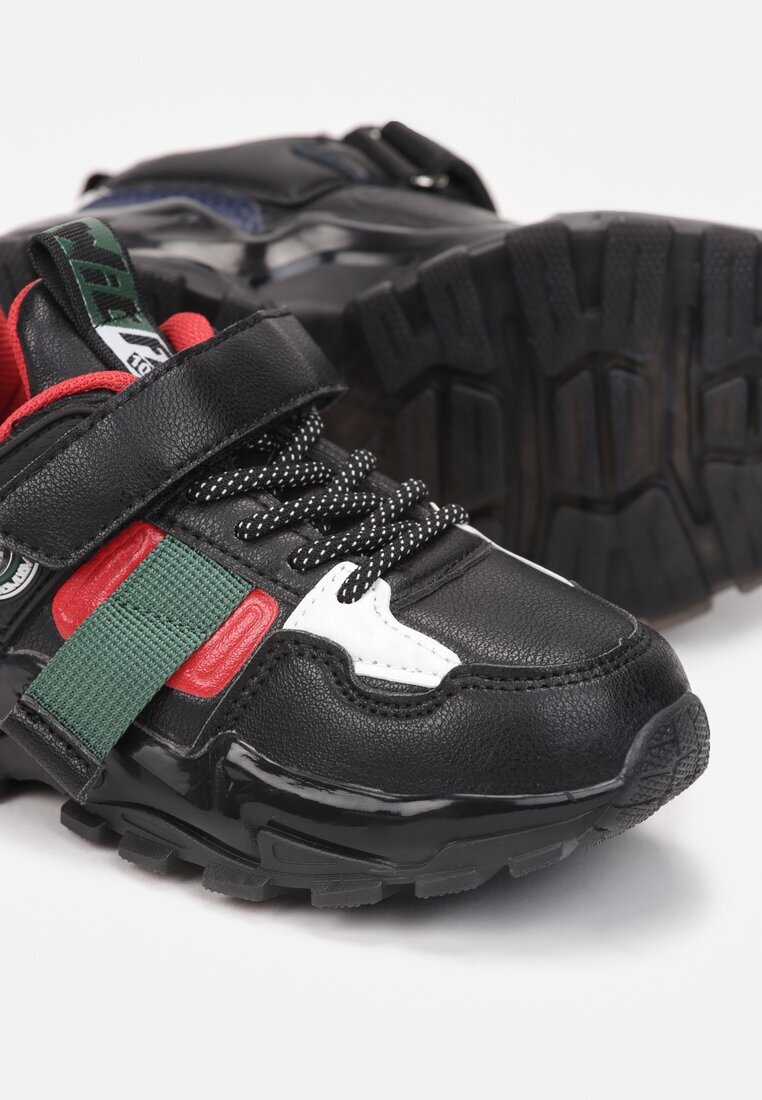 Pantofi Sport Negru-Roșii Hyrynome