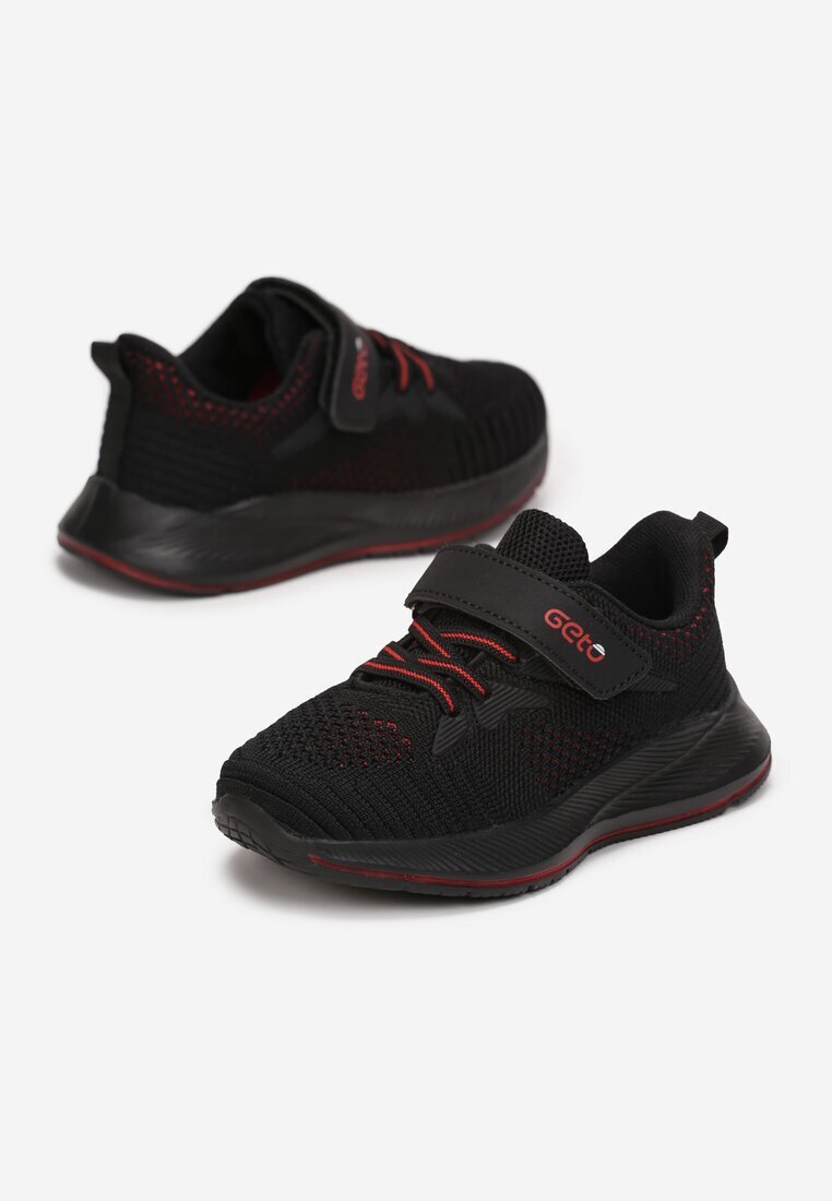  Pantofi Sport Negru-Roșu Timeia