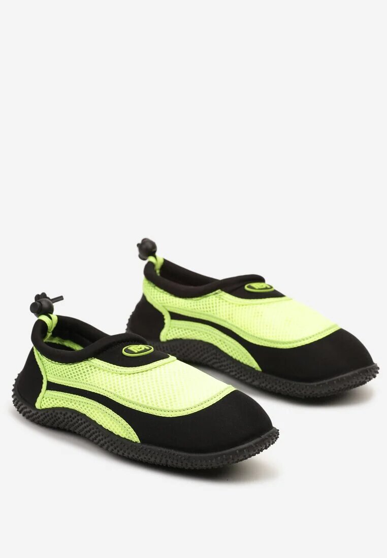  Pantofi Sport Plati Negru-Verde pentru Apă Renelsea