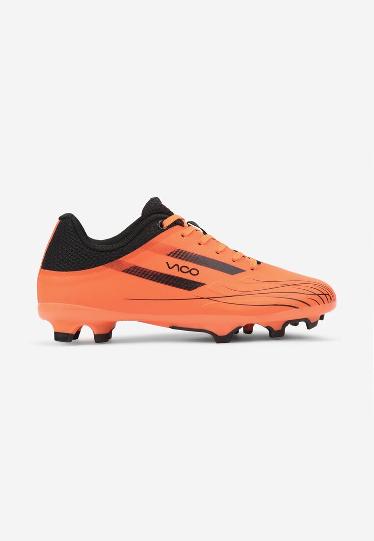  Pantofi Sport Portocalii Crampoane cu Scris Decorativ Verisaele