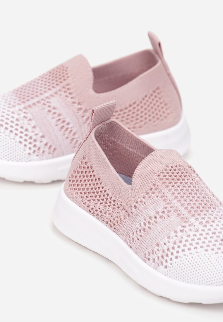  Pantofi sport Roz slip-on cu perforații Kayliee