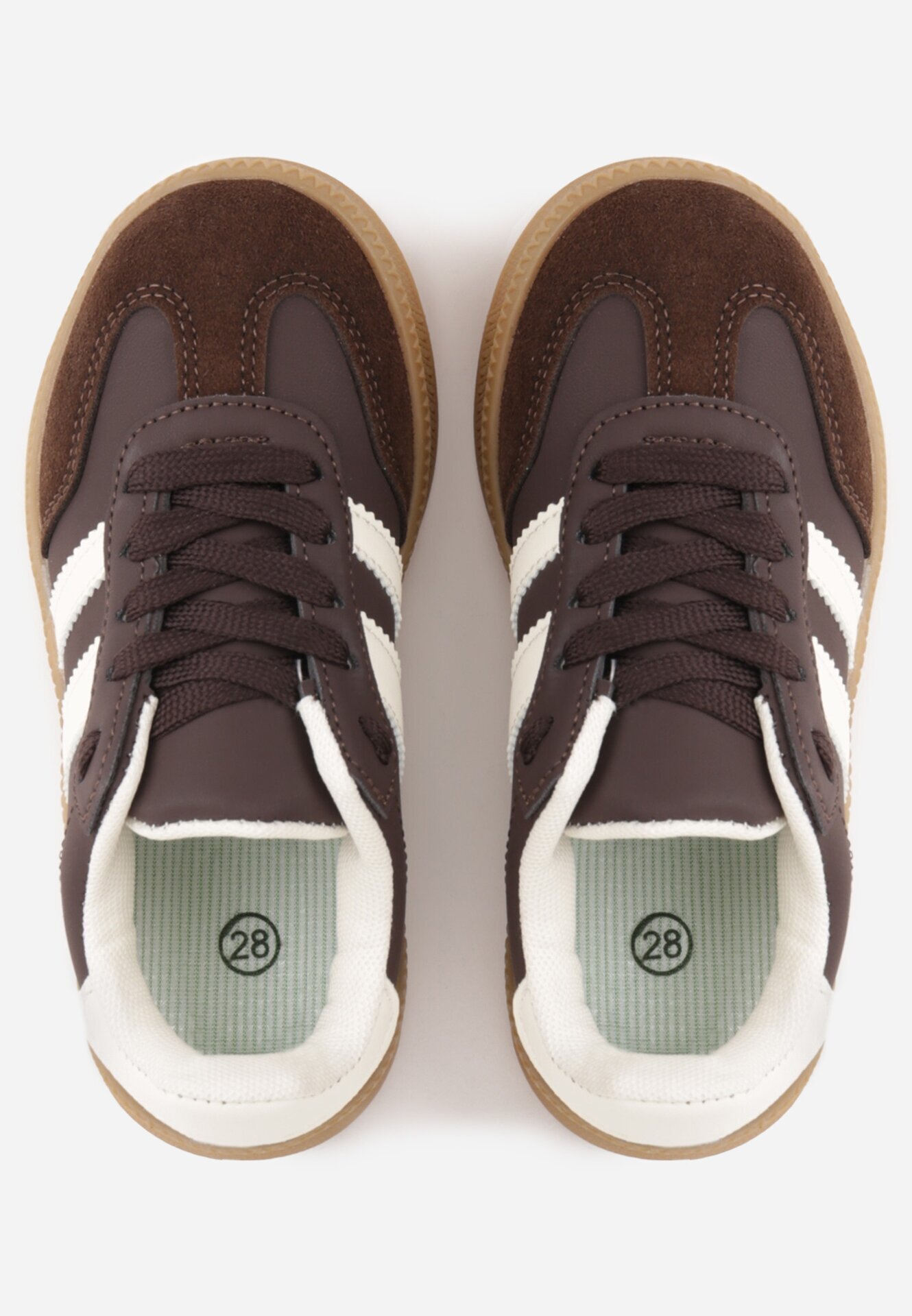  Pantofi sport sneakers în stil retro cu vârf larg Shaima Maro