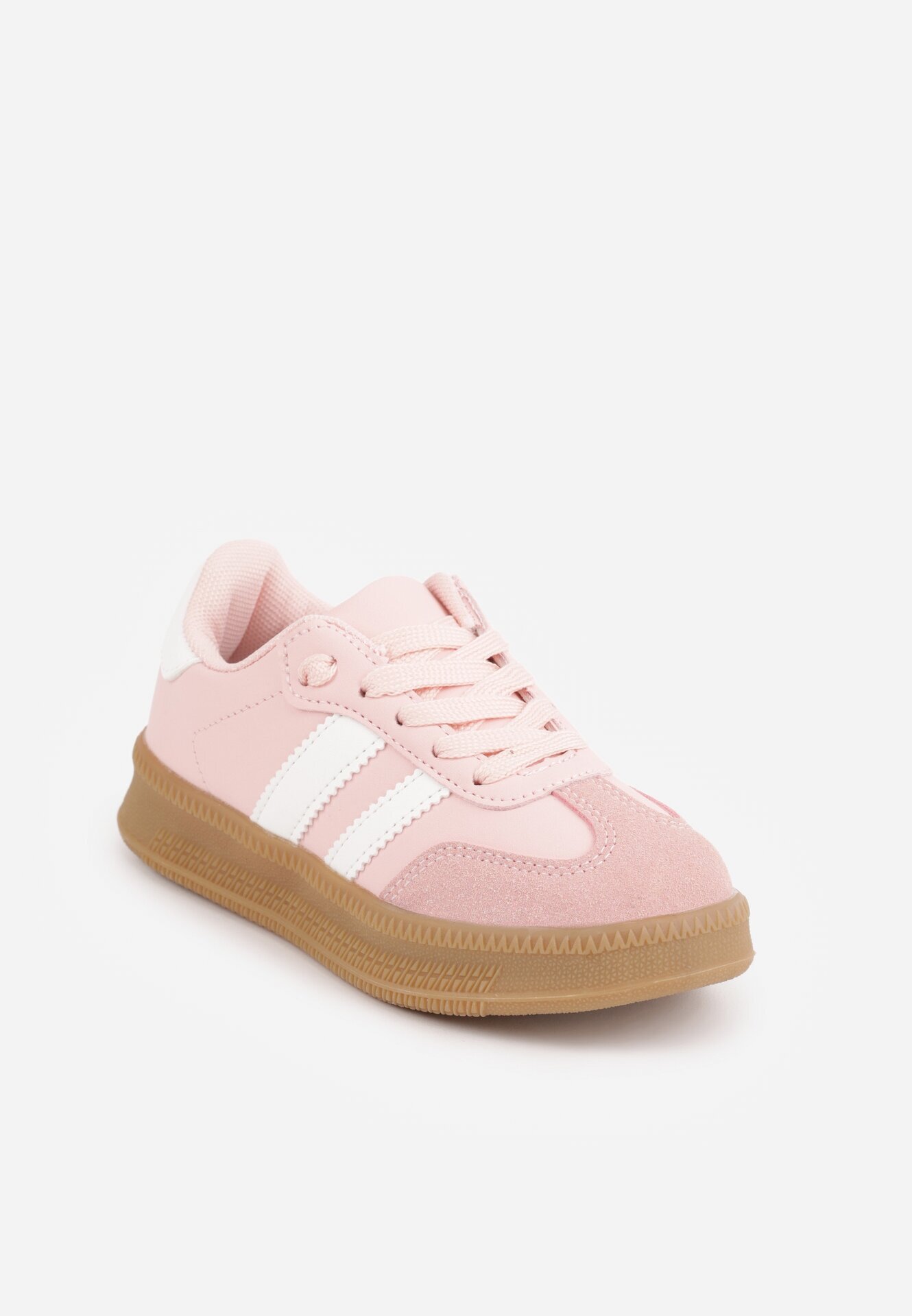  Pantofi sport sneakers în stil retro cu vârf larg Shaima Roz