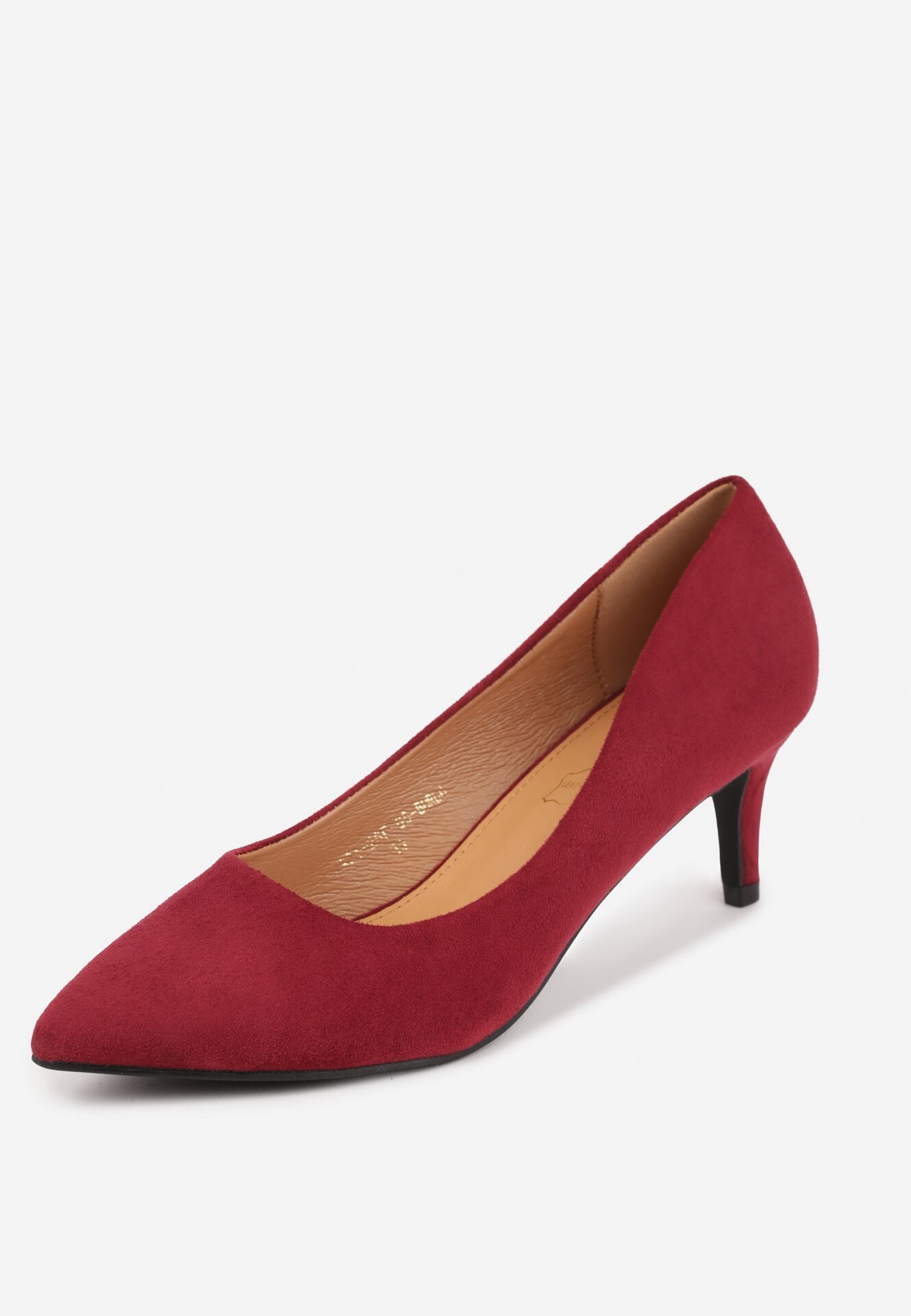  Pantofi stiletto clasici Bordo Ovirissa
