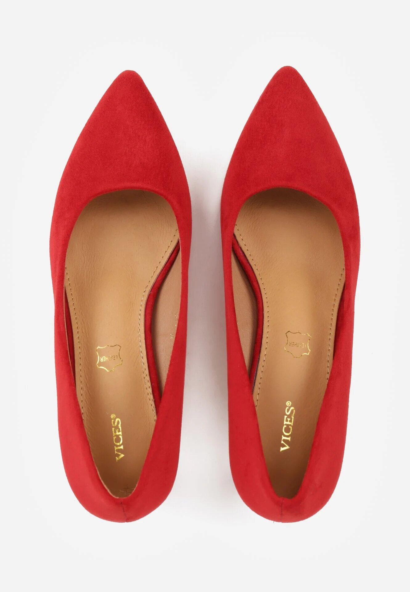  Pantofi stiletto clasici roșii Ovirissa
