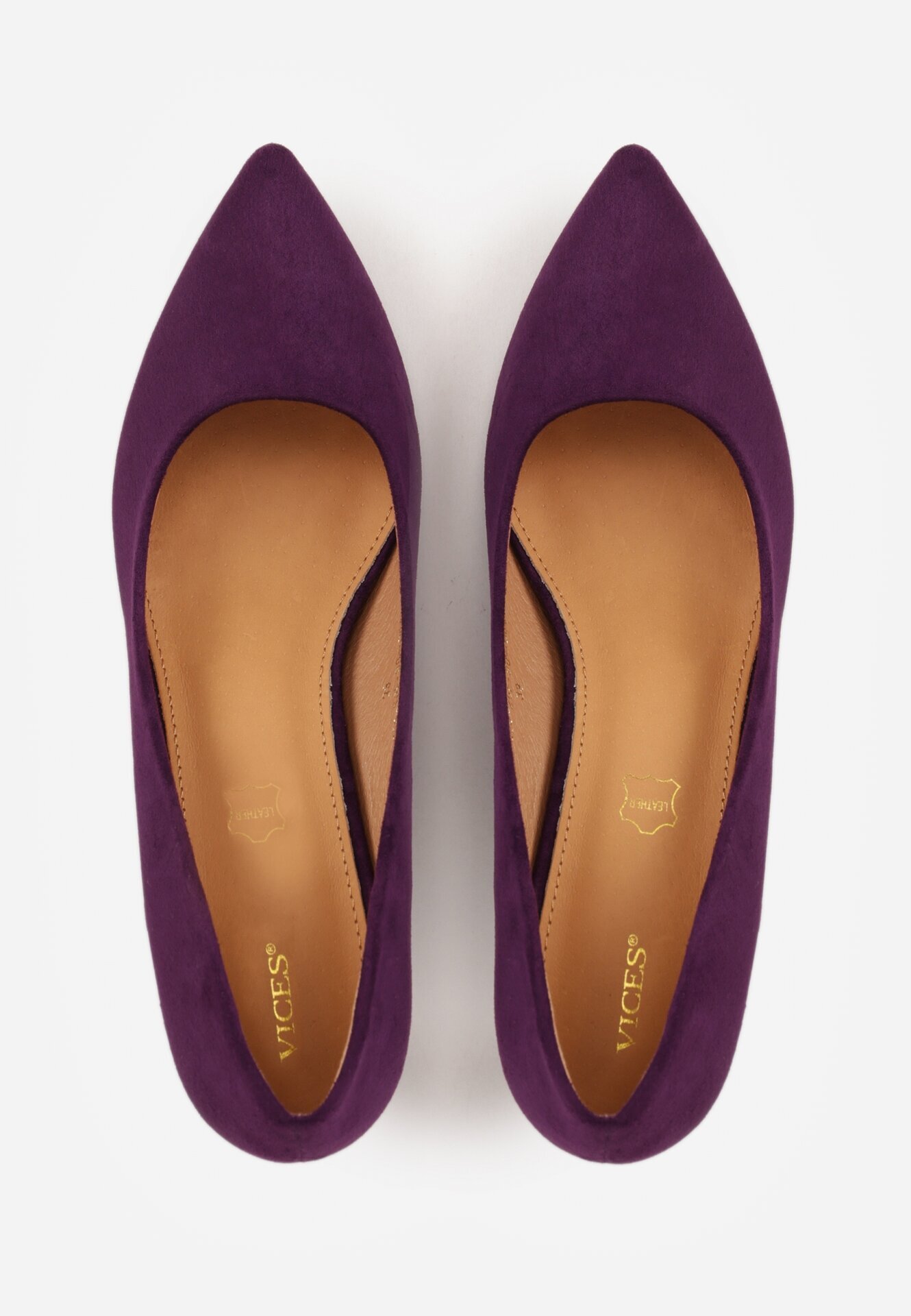  Pantofi stiletto Mov Clasici Ovirissa