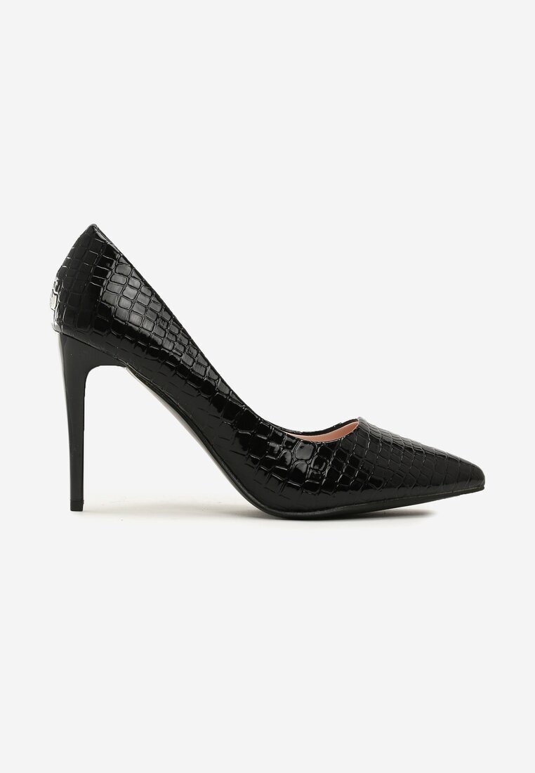  Pantofi stiletto Negre Hamster