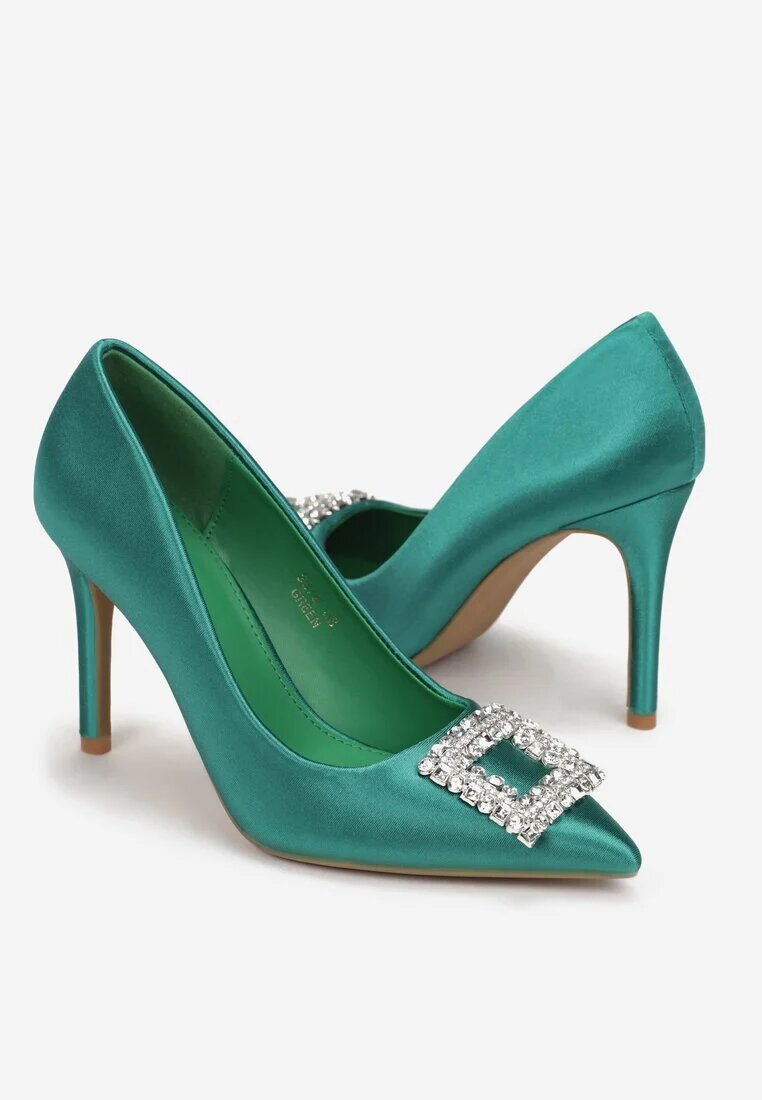 Pantofi stiletto Verzi