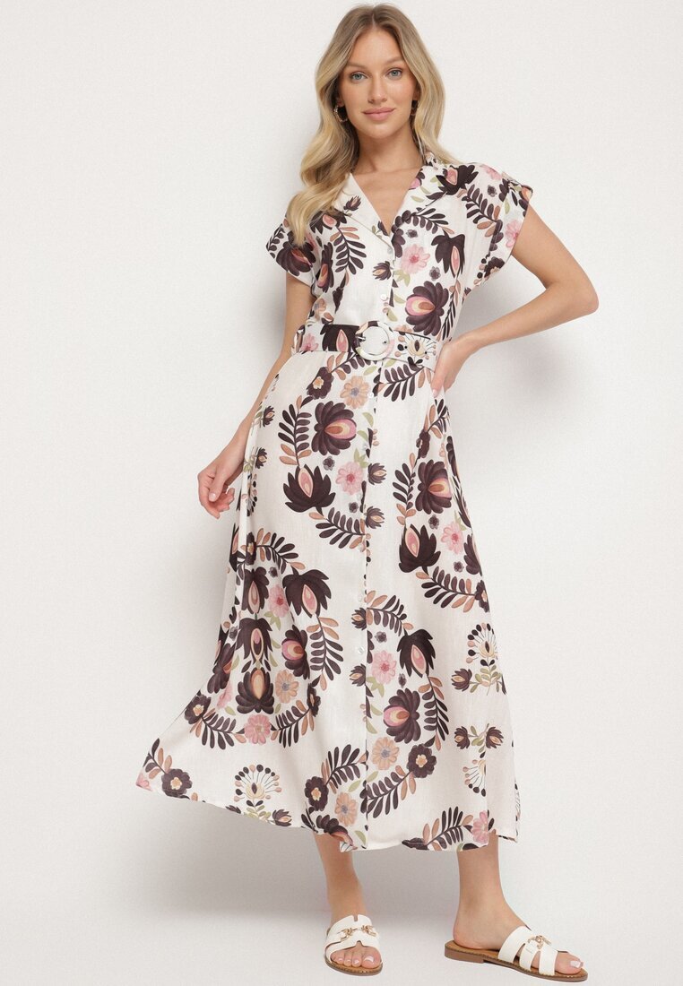 pretty Rochie Neagră cu Viscoză cu Croială tip Cămașă cu Curea cu Cataramă Nitasiela