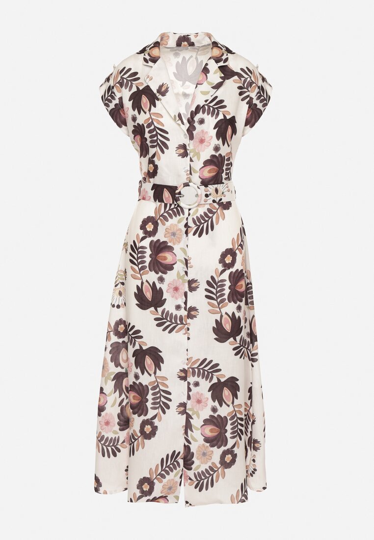 pretty Rochie Neagră cu Viscoză cu Croială tip Cămașă cu Curea cu Cataramă Nitasiela