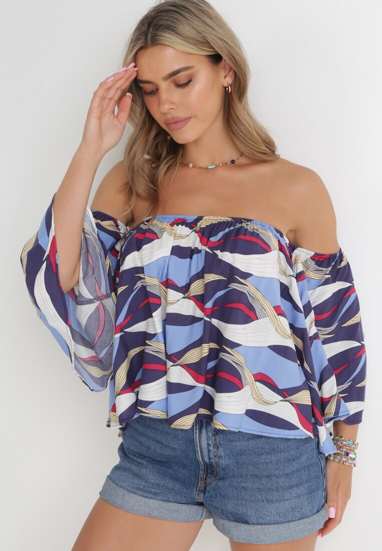 r&f fashion Bluză Bleumarin-Albastră Adreney