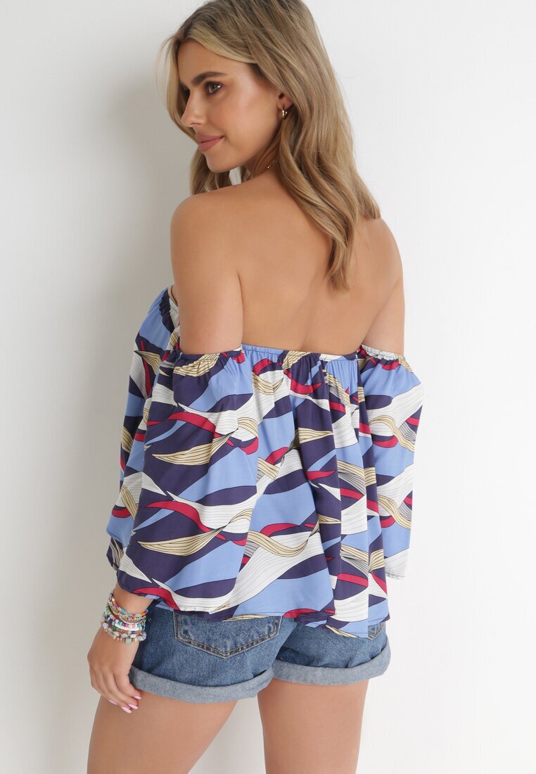 r&f fashion Bluză Bleumarin-Albastră Adreney