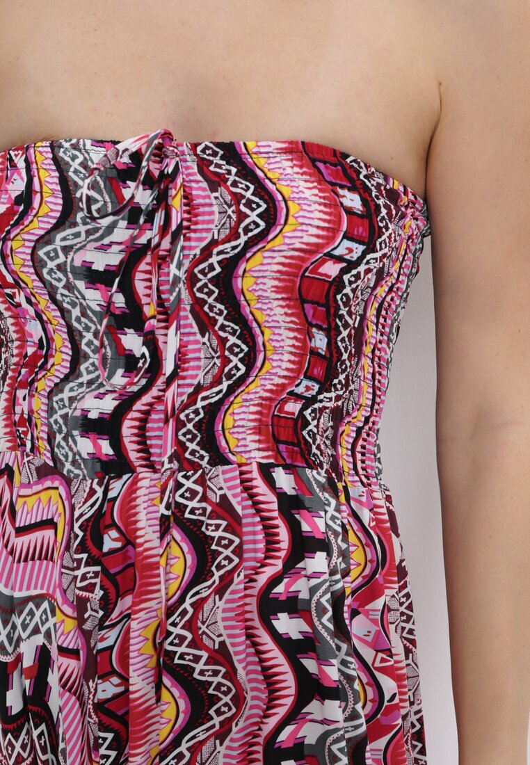 r&f fashion Bluză Pantaloni și Salopetă 3 în 1 Fucsia din țesătură de bumbac Trista