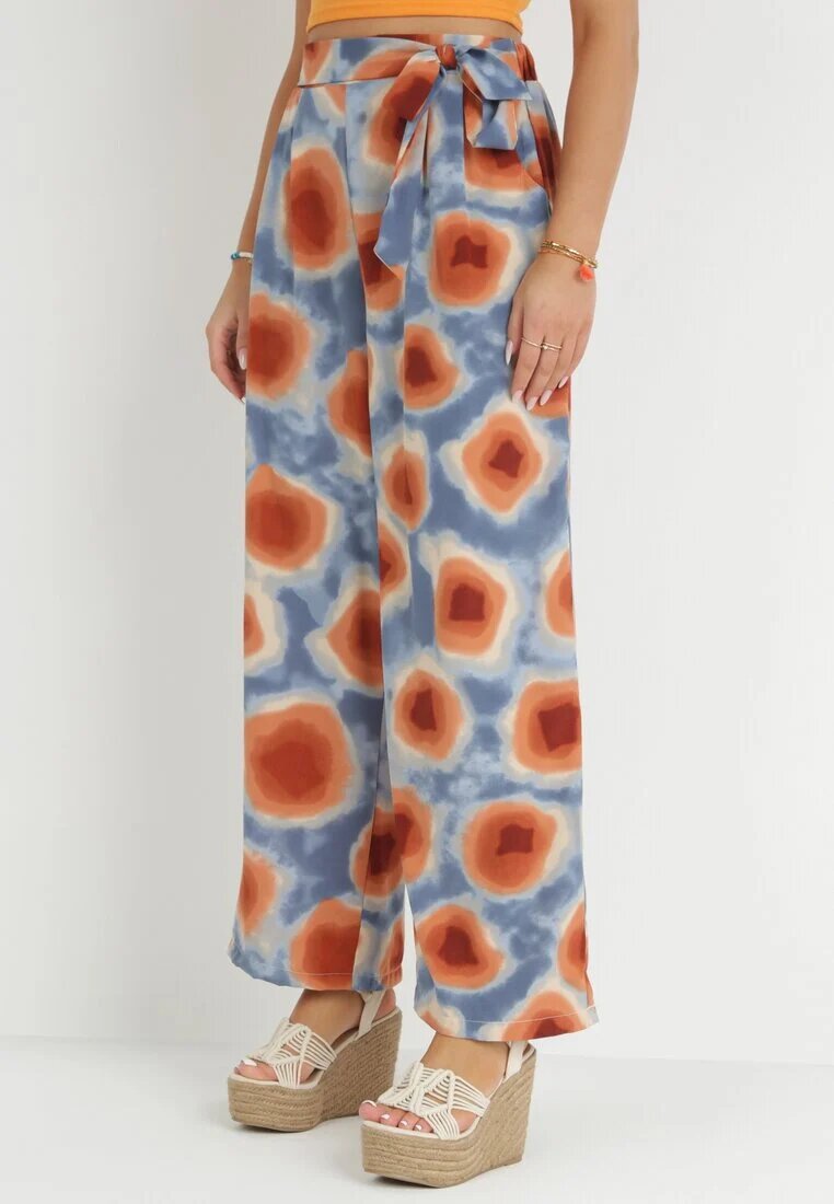 r&f fashion Pantaloni albaștri-roșii Elitea
