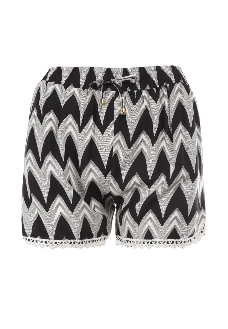 r&f fashion Pantaloni scurți Negri Amarhopis