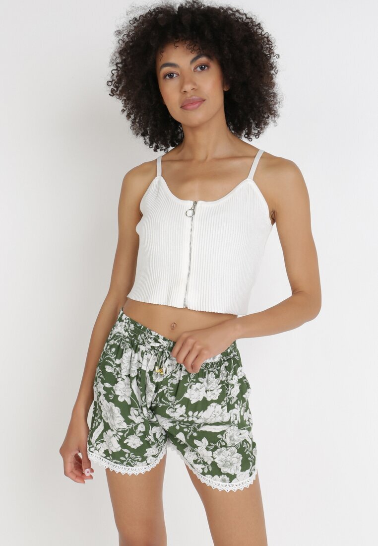r&f fashion Pantaloni scurți Verzi Crephaphine