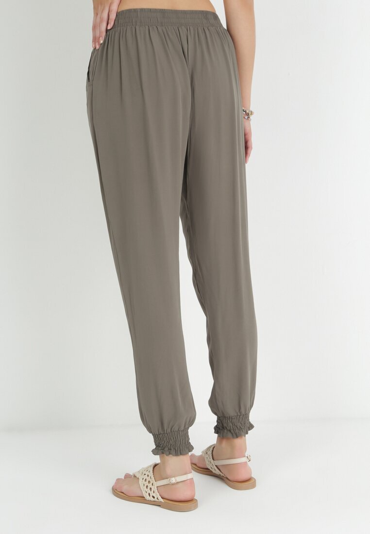 r&f fashion Pantaloni Verde închis Lid