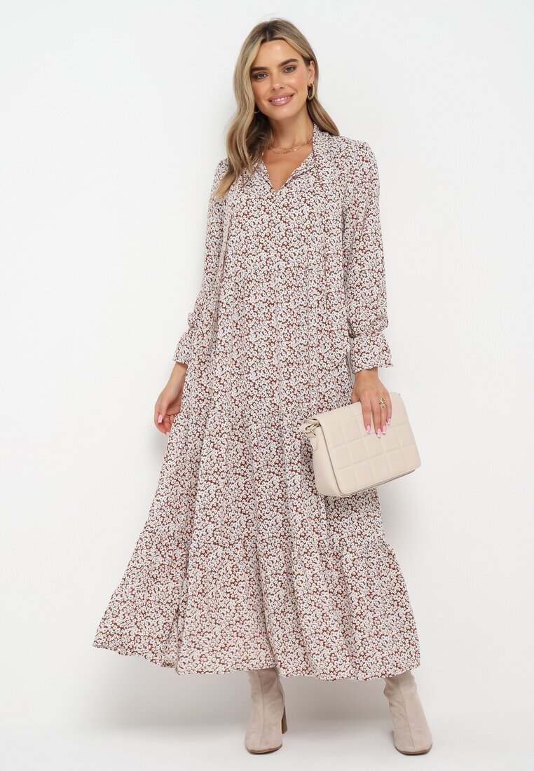 r&f fashion Rochie Maro-Albă Elime