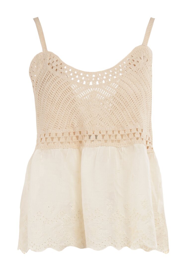 r&f fashion Top Bej Rhaedone