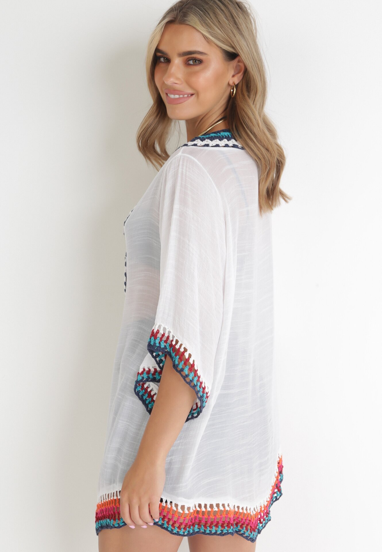 r&f fashion Tunică Albă Acoperitoare Kahlisine