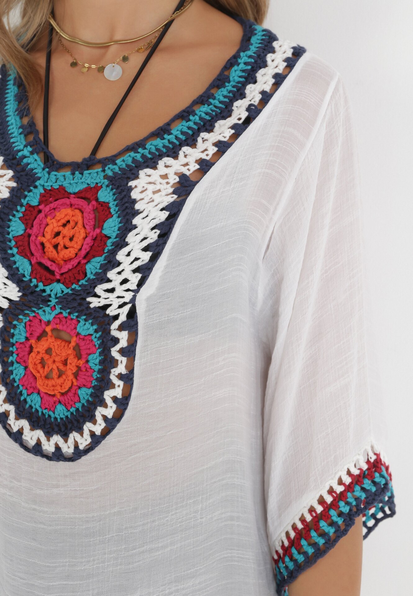 r&f fashion Tunică Albă Acoperitoare Kahlisine