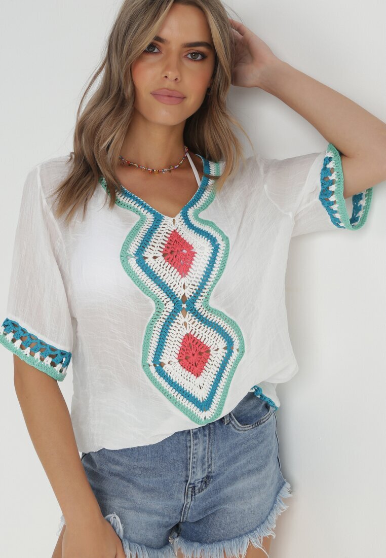 r&f fashion Tunică Albă Ieftină
