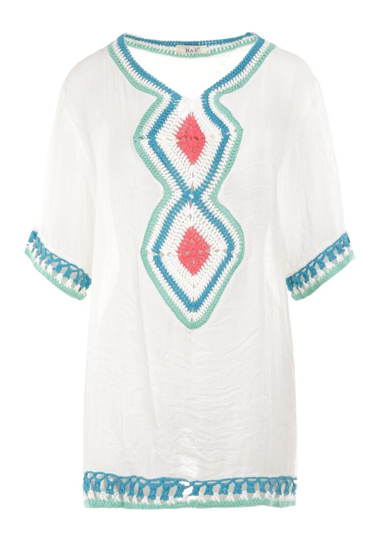 r&f fashion Tunică Albă Ieftină