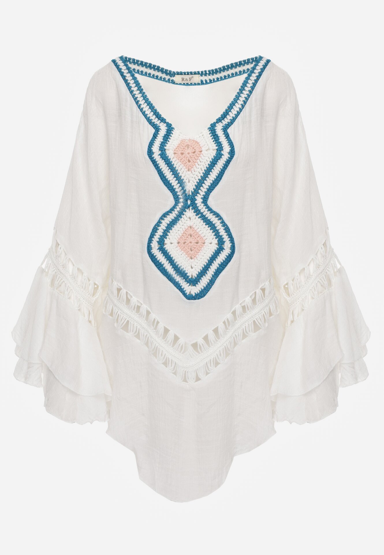 r&f fashion Tunică Albă Raylee
