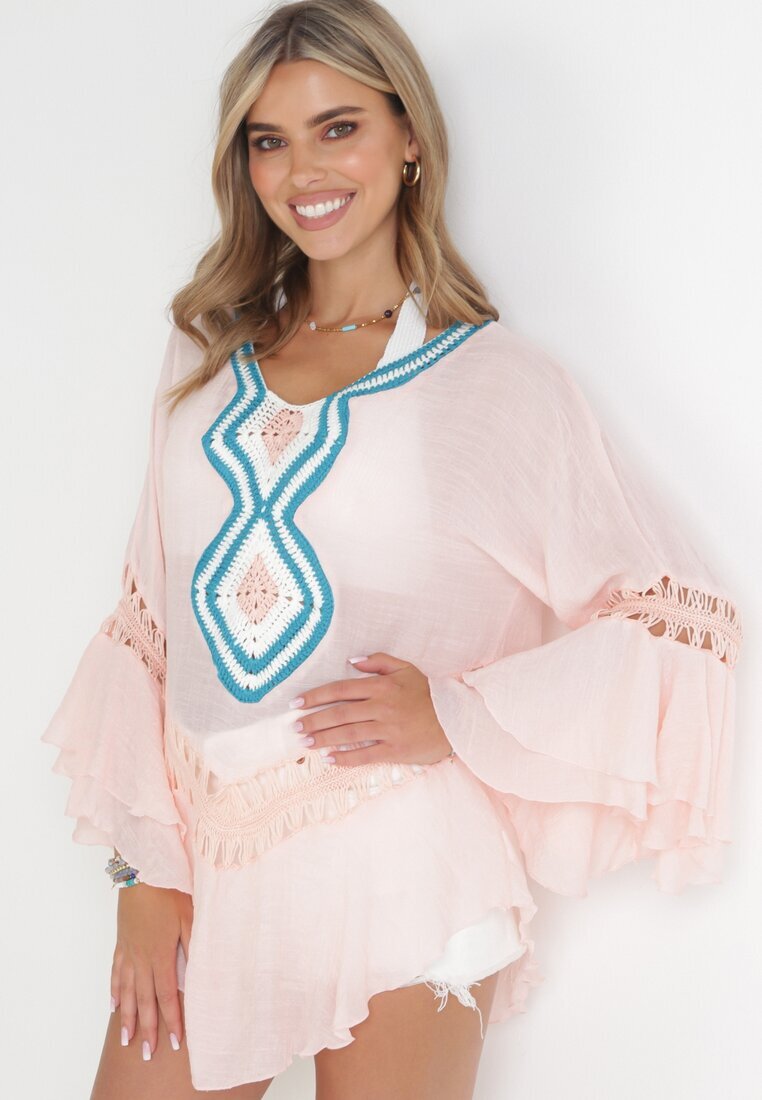 r&f fashion Tunică roz deschis Raylee