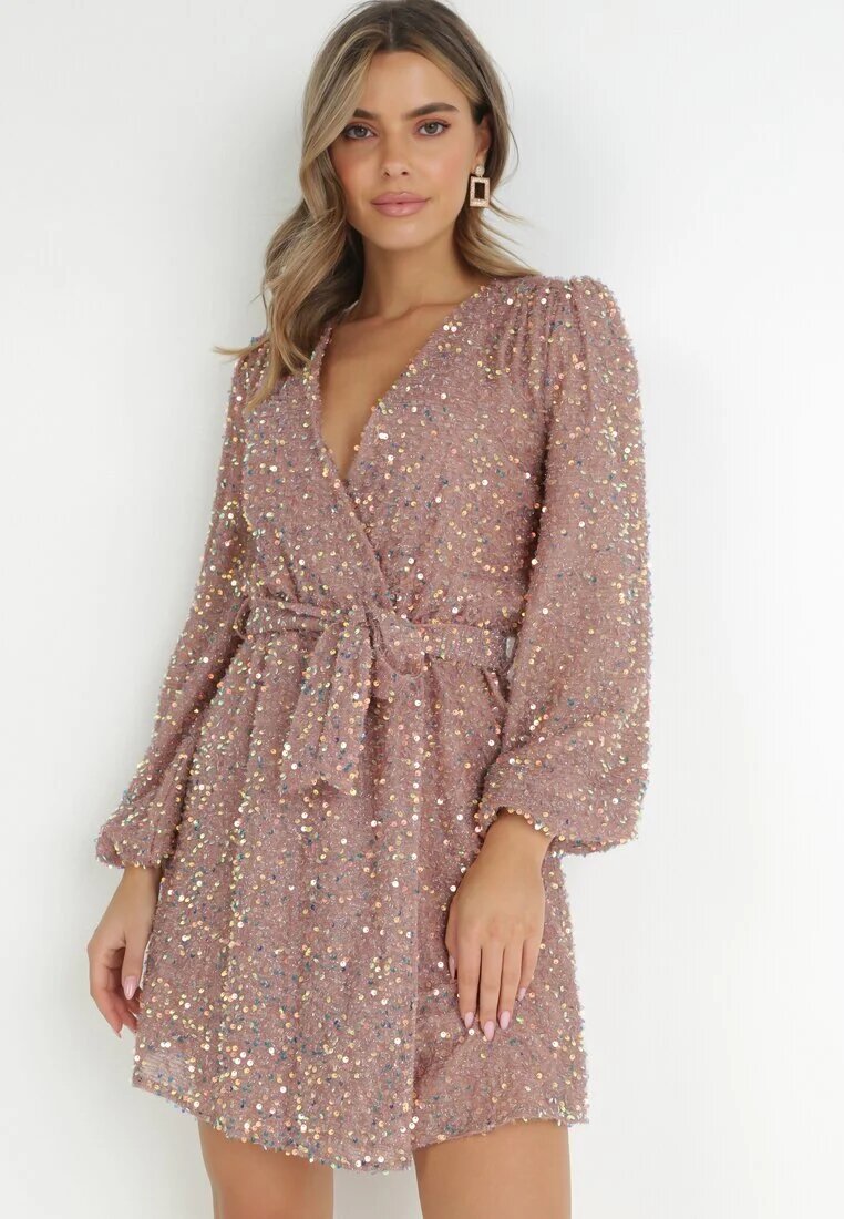 retro & icone Rochie Rozalie Paietată cu decolteu petrecut Cidoly