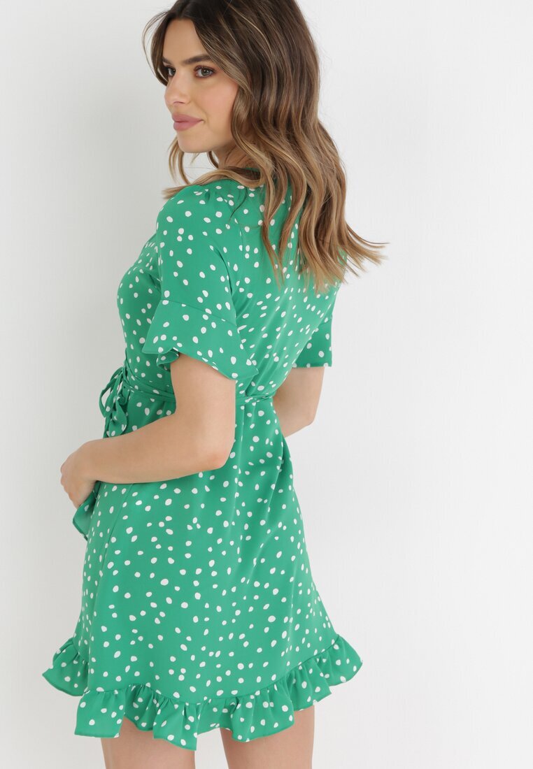 retro & icone Rochie Verde Caeike
