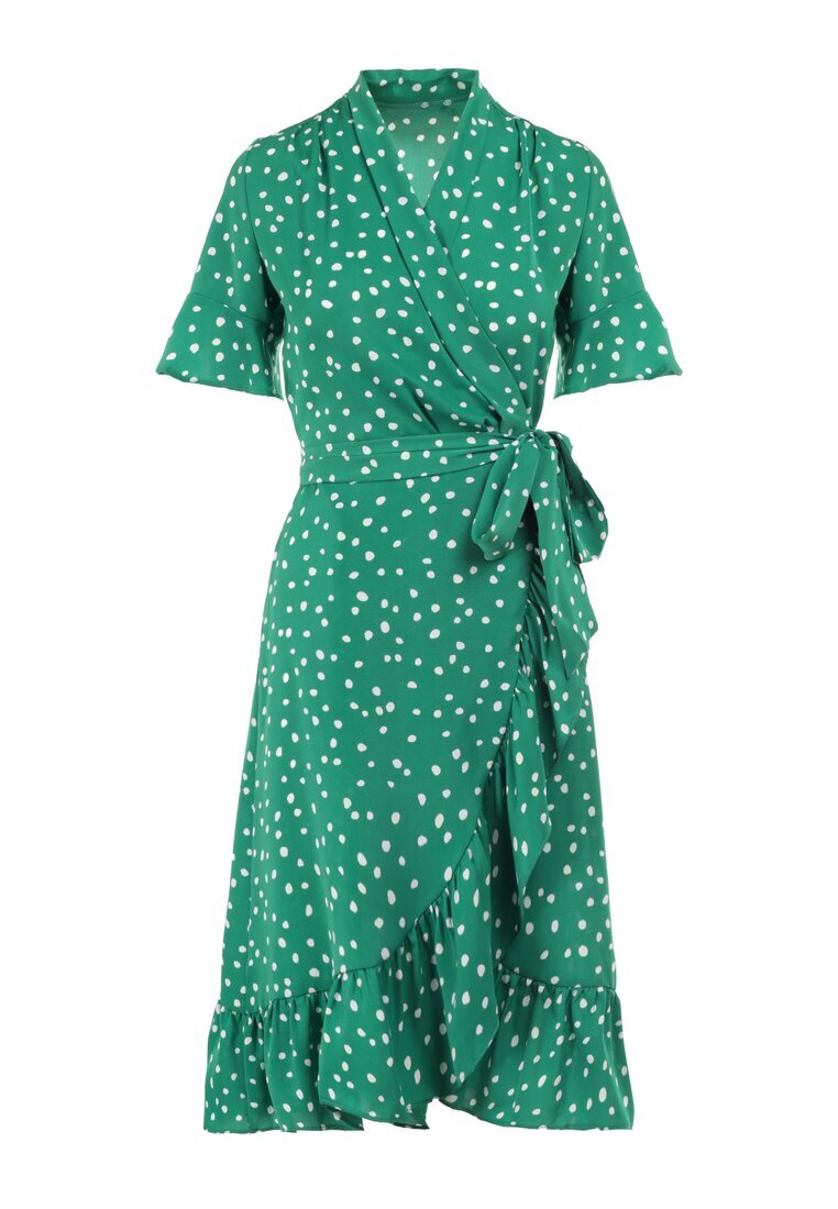 retro & icone Rochie Verde Irede