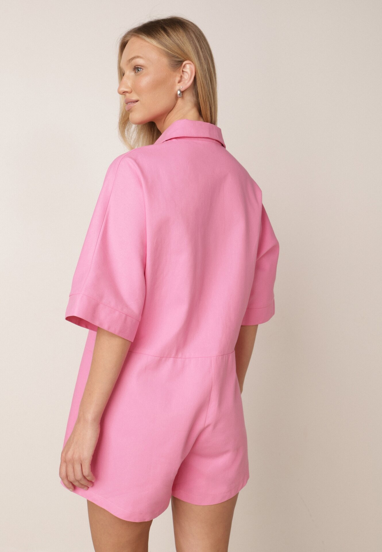 retro & icone Salopete Casual Roz