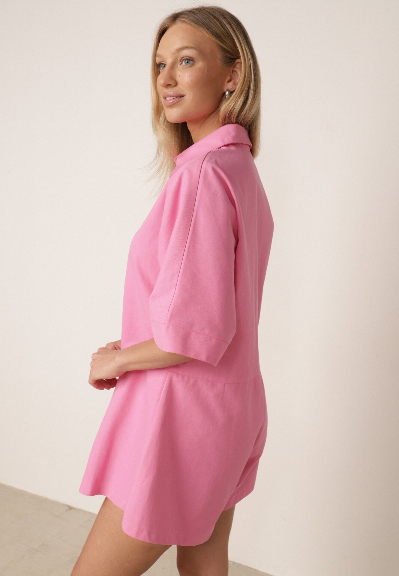 retro & icone Salopete Casual Roz