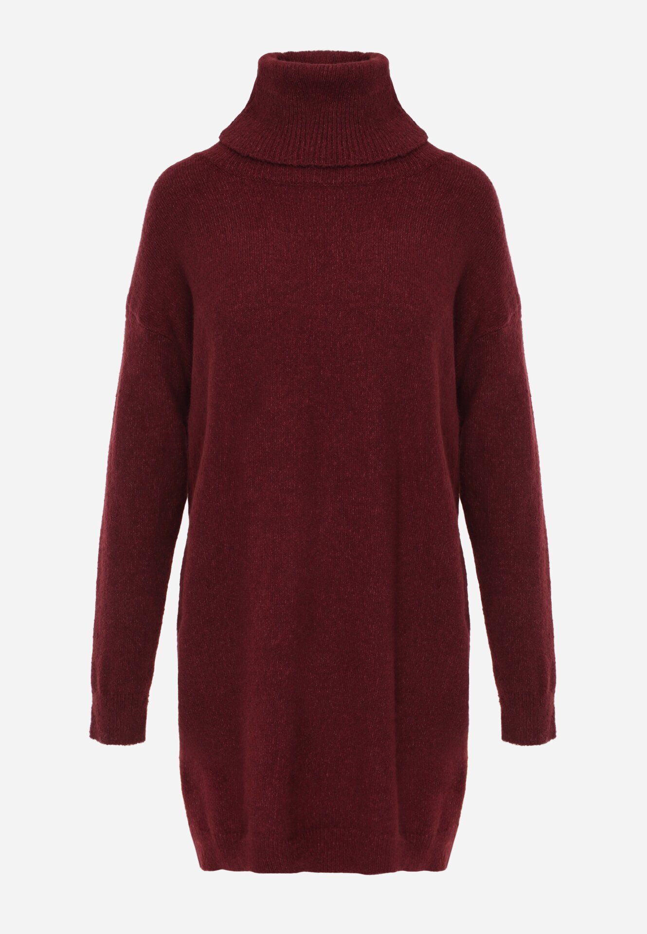  Rochie Bordeaux Tricotată Classificator