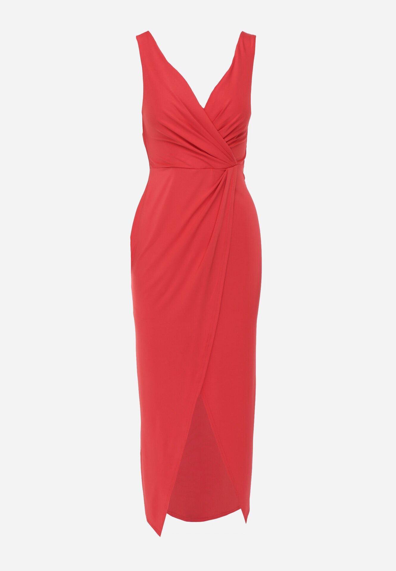  Rochie Clasică Roșie Tip petrecut De cocktail Fără mâneci Widoksa