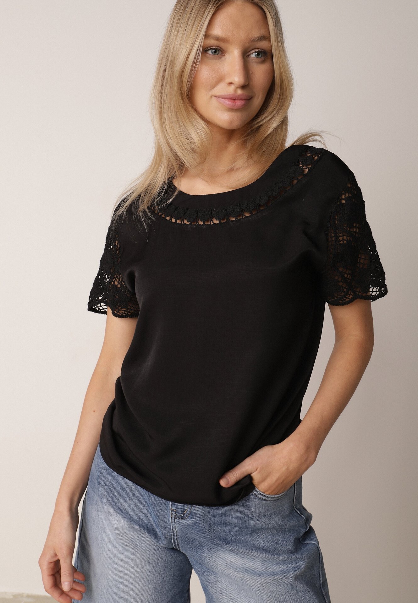 romee's Bluză Neagră