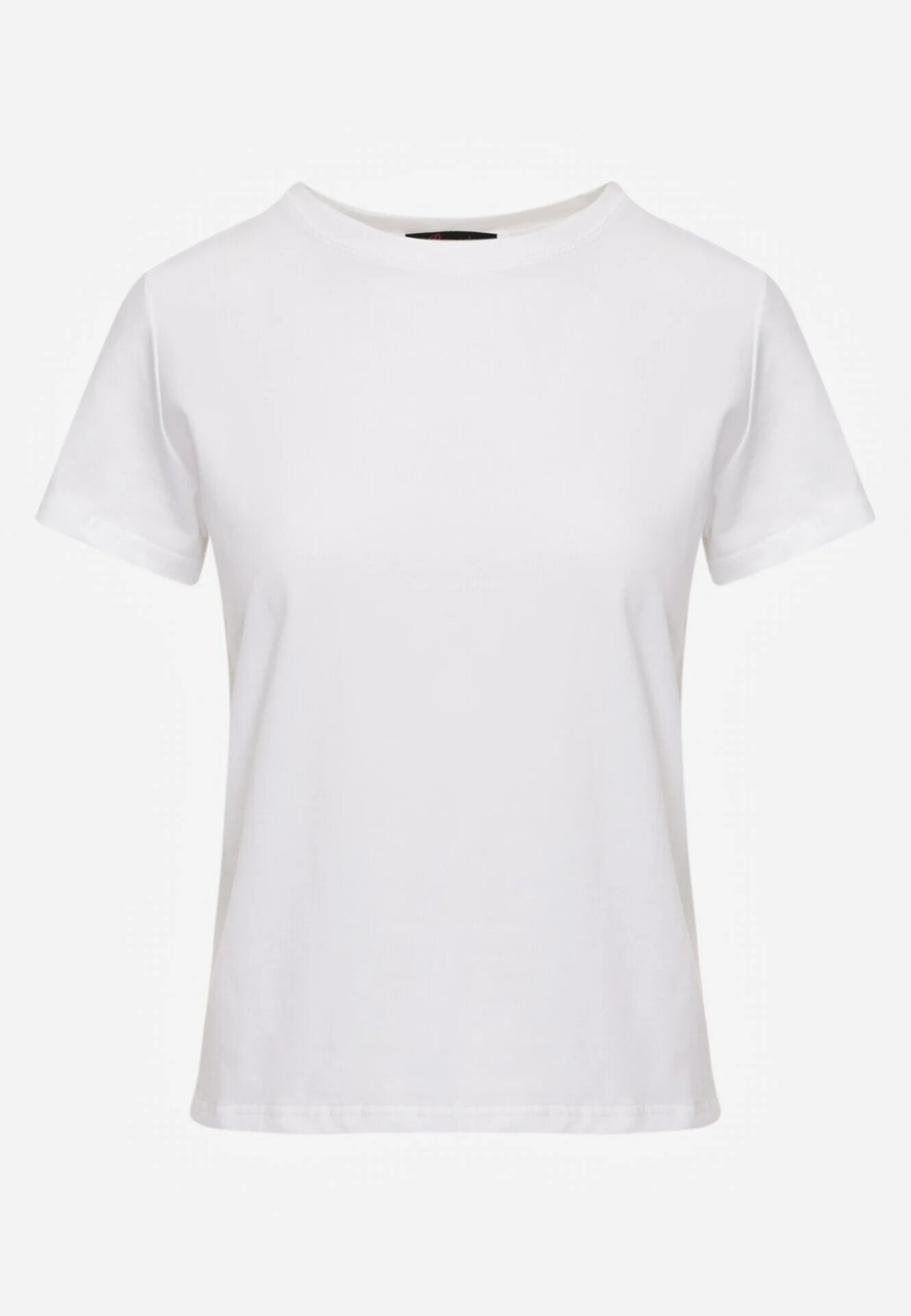 romee's T-shirt clasic din bumbac cu croială dreaptă Heneia Alb